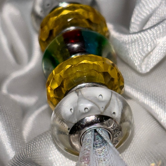 Pandora Murano Glass Charm Bundle - Picture 3 of 7